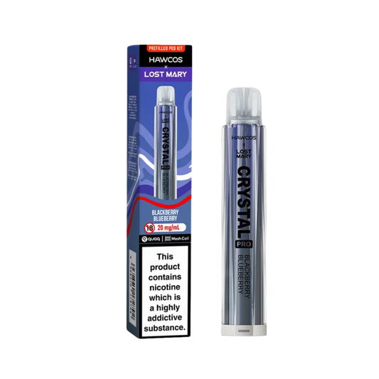 Lost Mary x Hawcos 600 Blueberry Blackberry