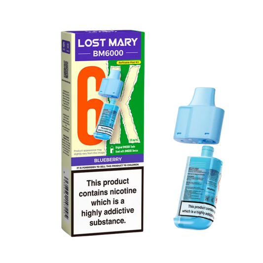 BM6000 Refill Pod Blueberry (Pack of 5)