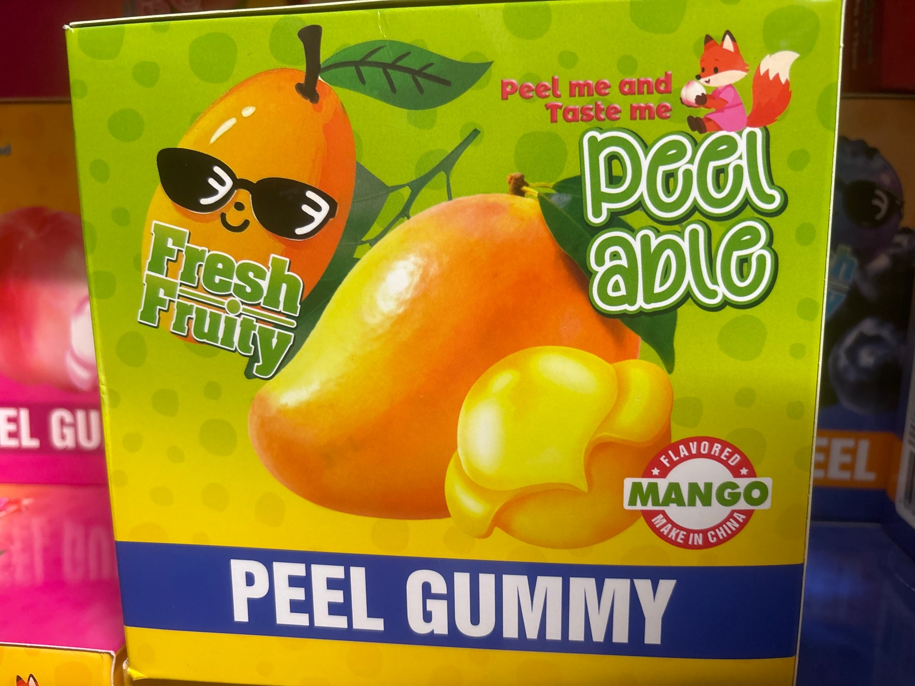 Peel Gummy Mango
