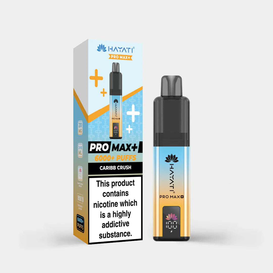 Hayati Pro Max+ 6K Caribb Crush Pack of 5