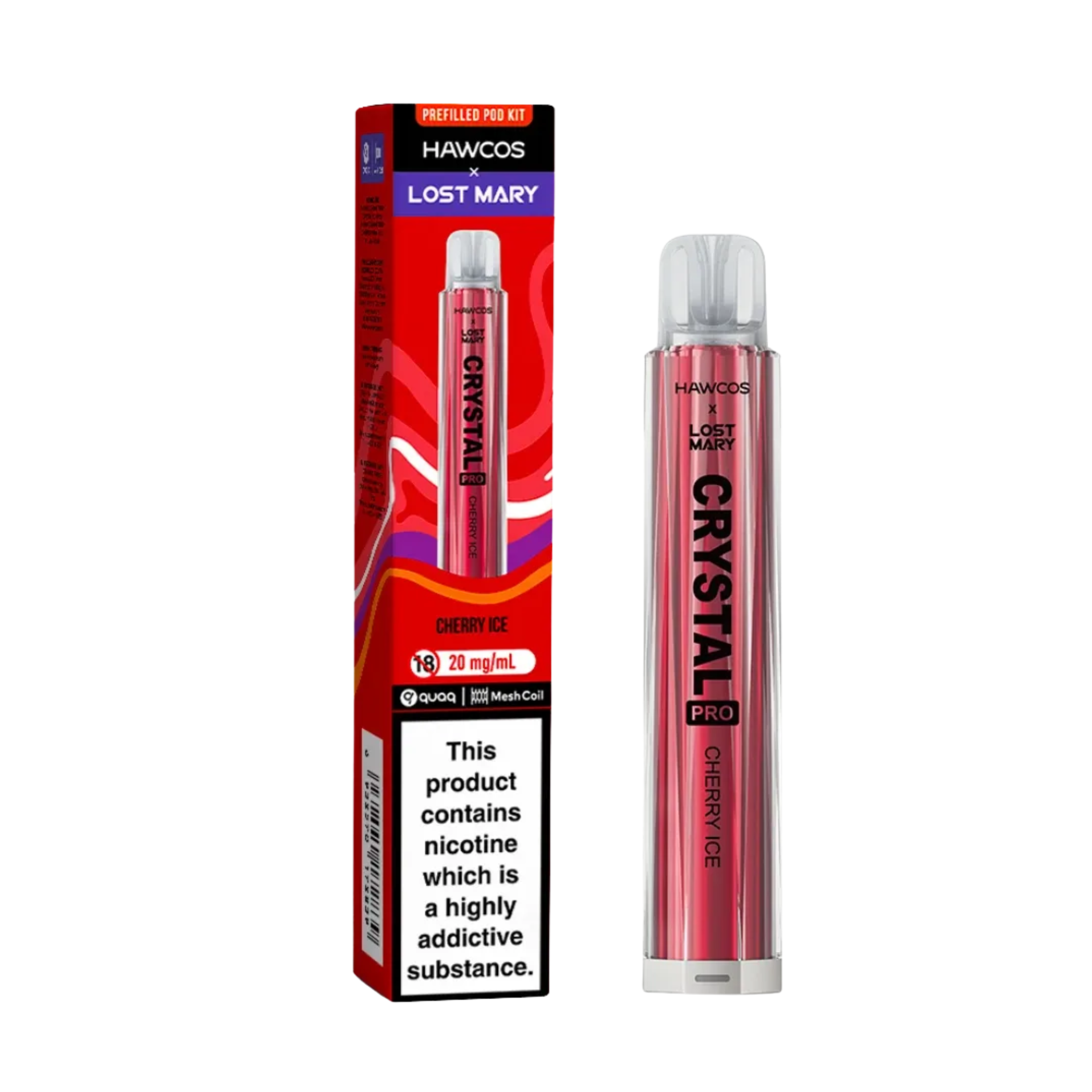 Lost Mary x Hawcos 600 Cherry Ice