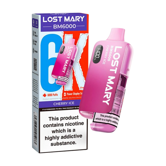 BM6000 Irish Disposable Cherry Ice