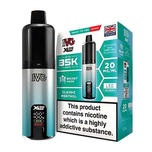 IVG XL 35K Kit Classic Menthol (Pack of 5)