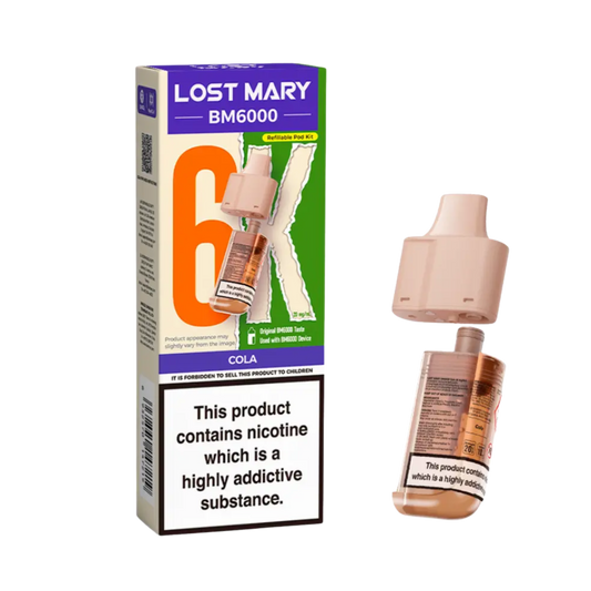 BM6000 Refill Pod Cola (Pack of 5)