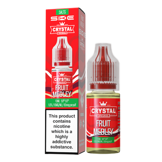 Crystal Nic Salts - Fruit Medley - 10ml