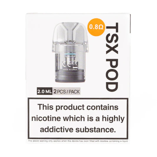 TSX Pod 0.8Ω 2.0ml Clear