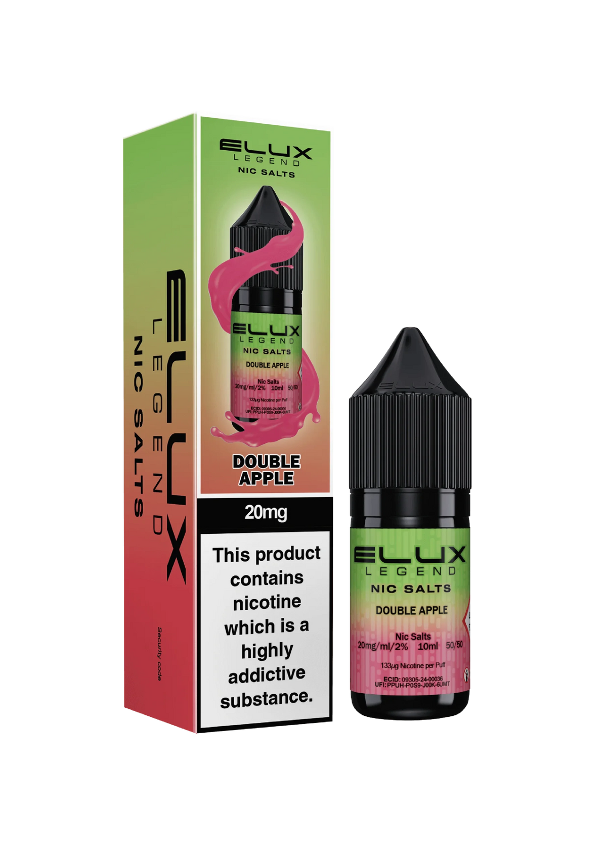 Elux Legend Nicotine salt Double Apple