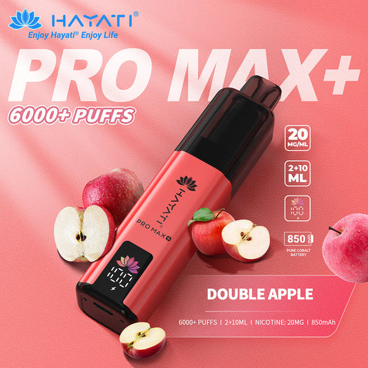 Hayati Pro Max+ 6000 Double Apple