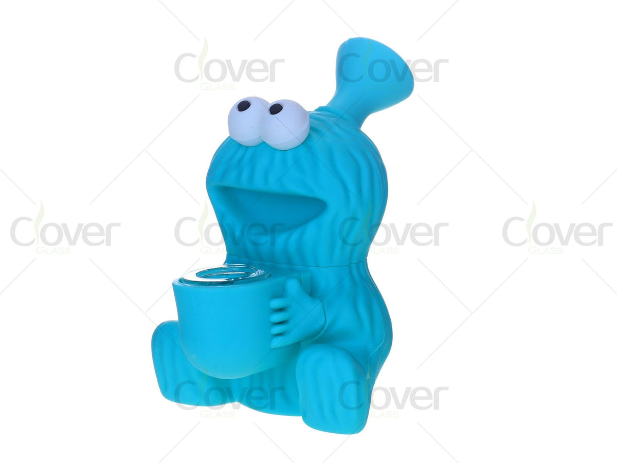 Cartoon Character Silicone Bong - Tiki Monster