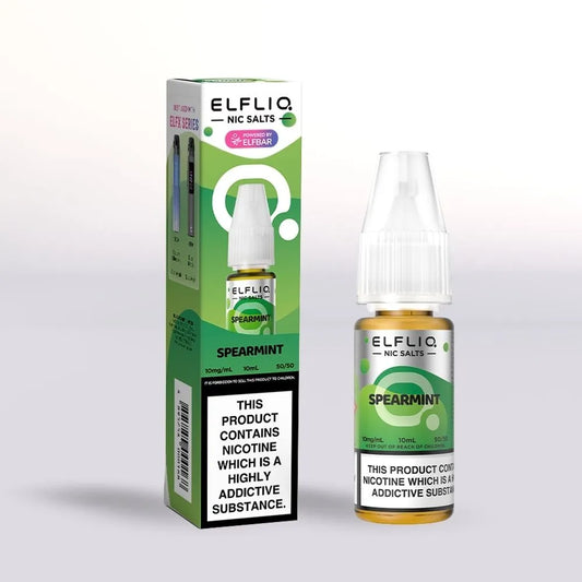 SPEARMINT - UK - ELFLIQ - 10mg LIQUID - 10 PACK