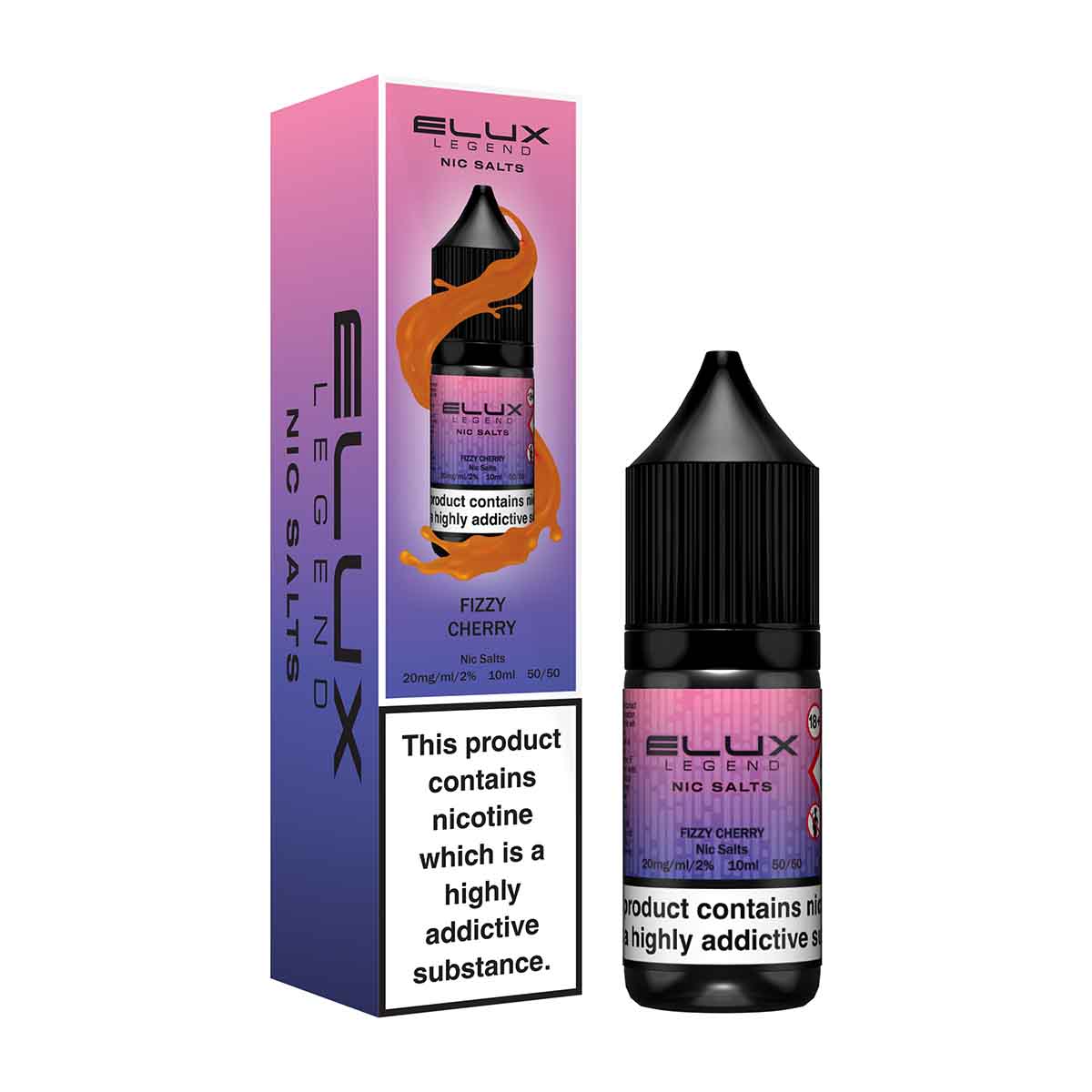Elux Legend Nicotine salt Fizzy cherry