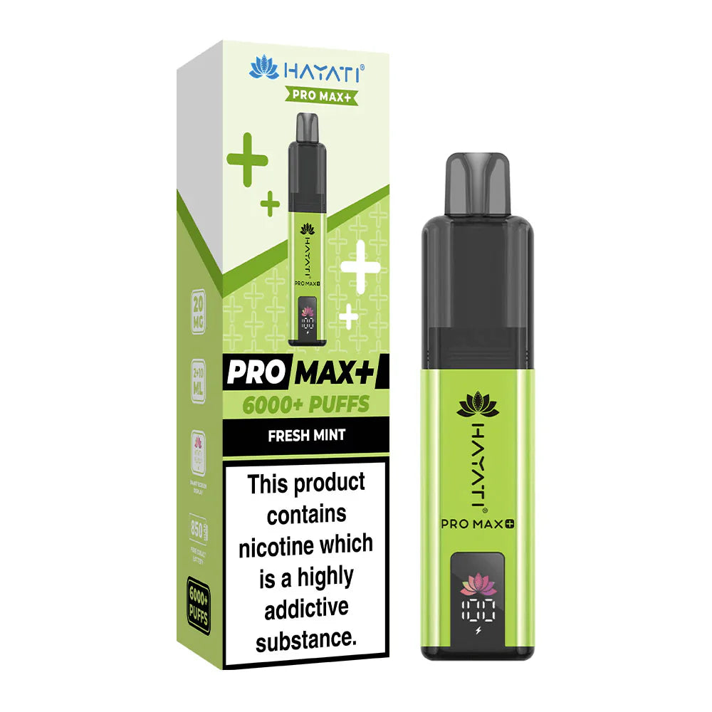 Hayati Pro Max+ 6K Fresh Mint Pack of 5