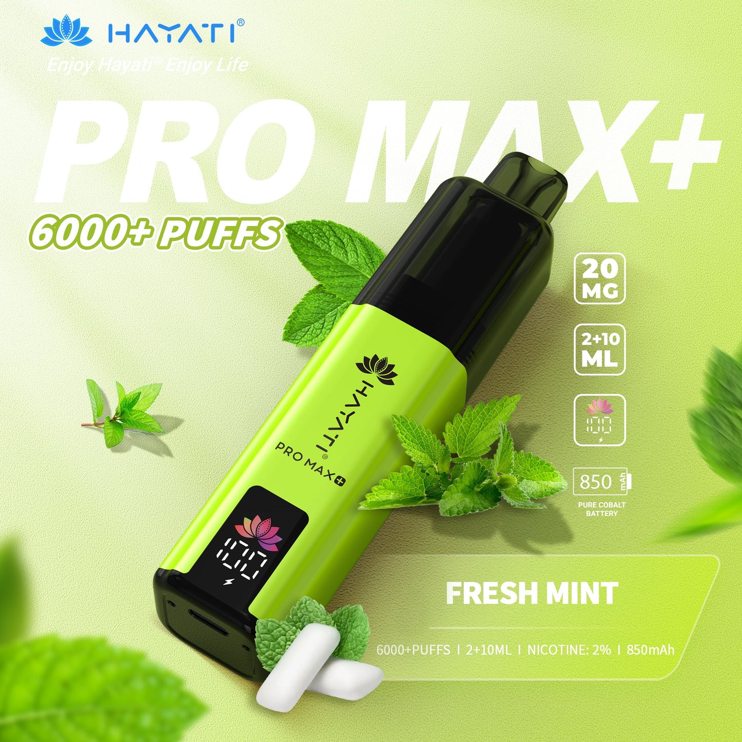 Hayati Pro Max+ 6000 Fresh Mint