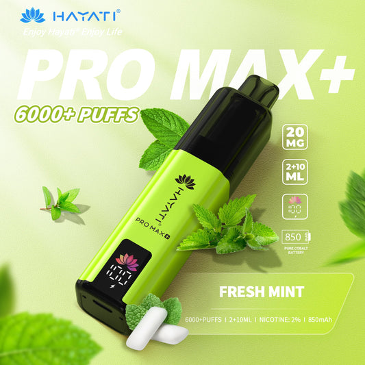 Hayati Pro Max+ 6000 Fresh Mint