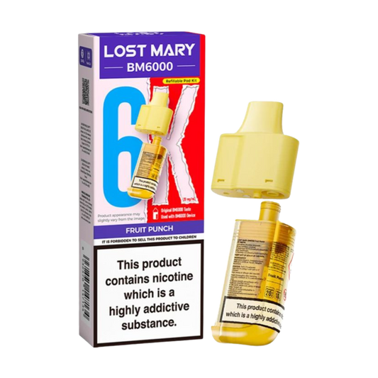 BM6000 Refill Pod Fruit Punch (Pack of 5)