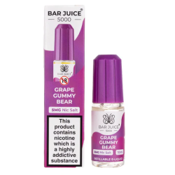 Grape Gummy Bear Nic Salt E-Liquid by Bar Juice 5000