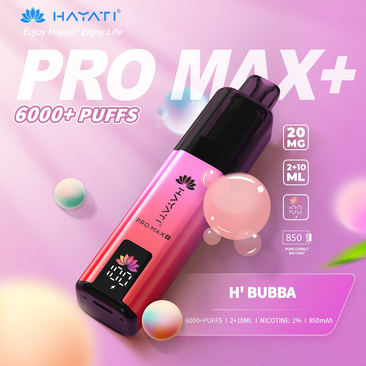 Hayati Pro Max+ 6000 H' Bubba