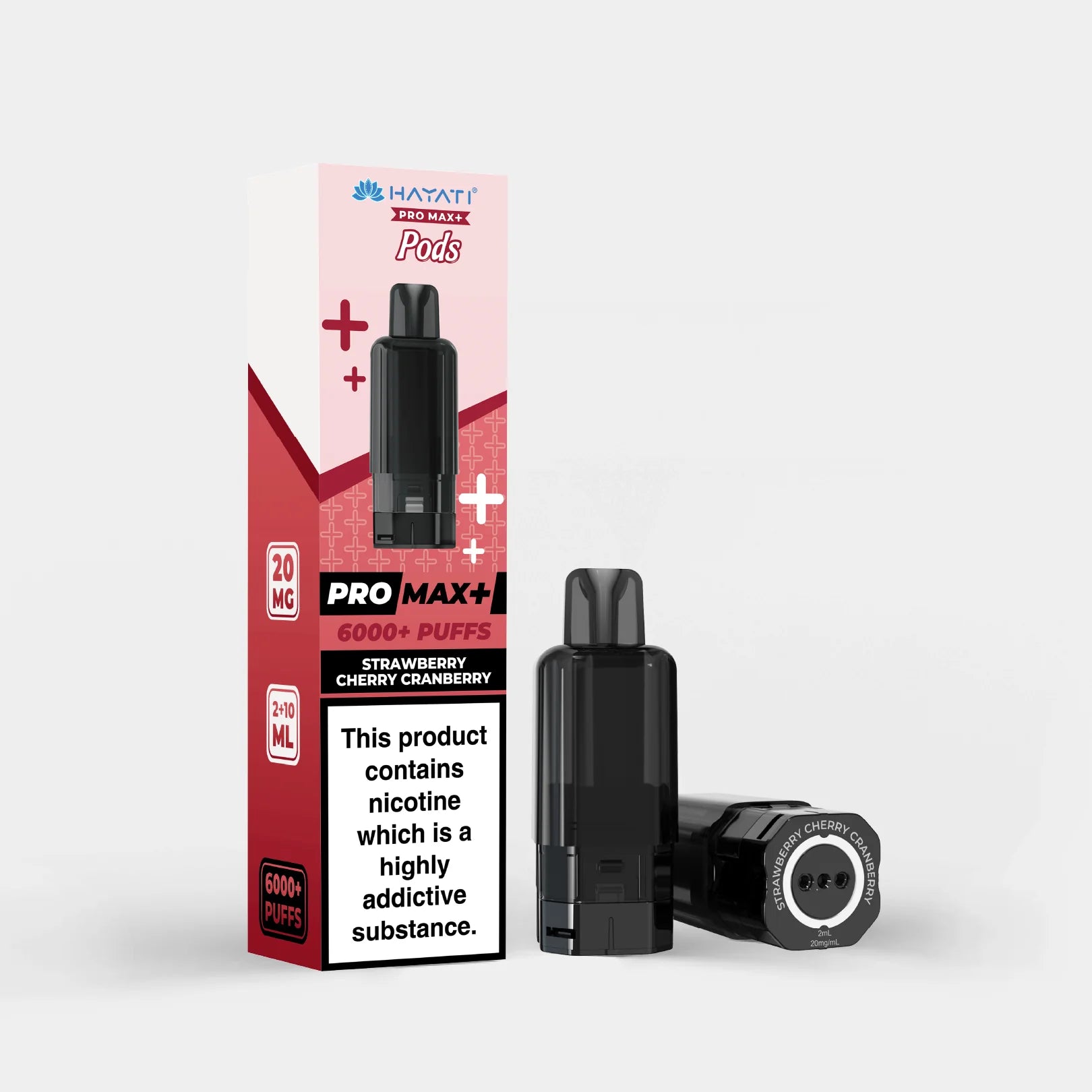 Hayati Pro Max+ 6000 Pods Strawberry Bubba Pack of 5