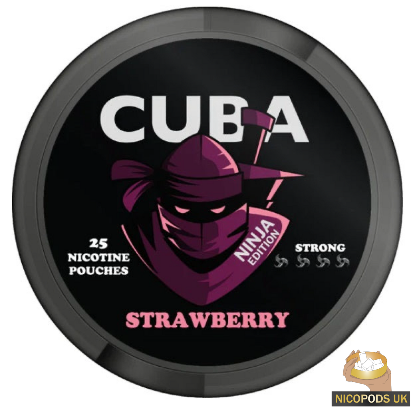 Cuba Ninja Strawberry 30MG