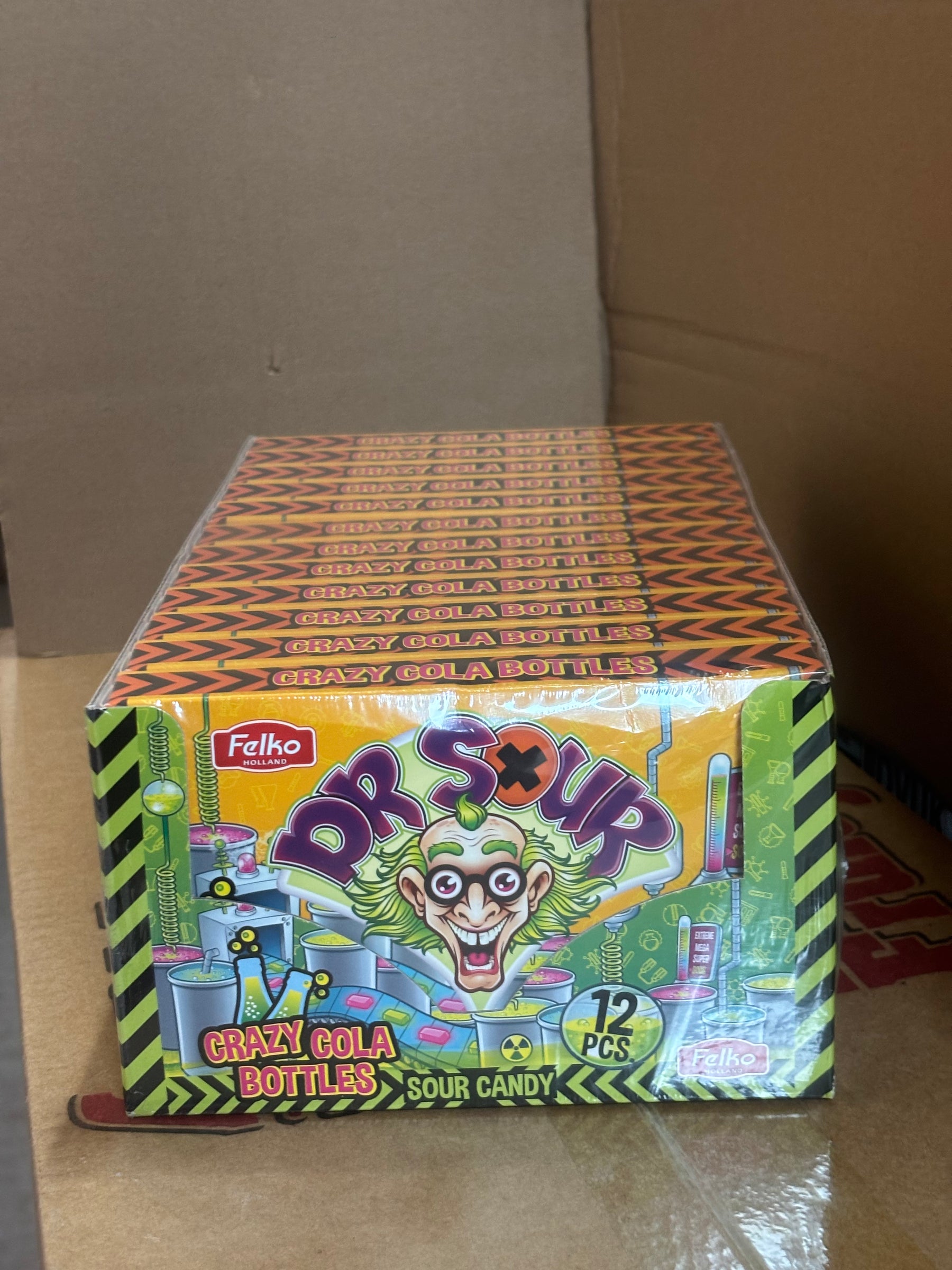 Dr Sour Crazy Cola Bottles 12pk