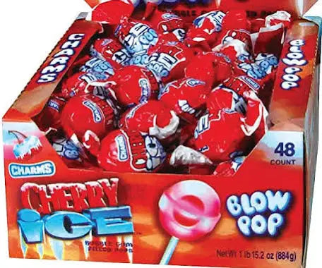 Charms Cherry Ice Blow Pop