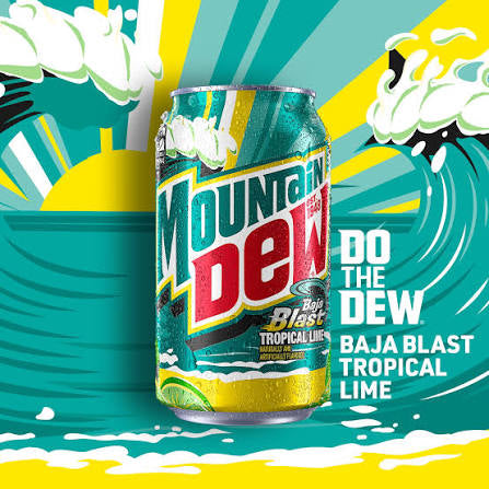 Mountain Dew Baja Blast 12pk
