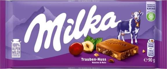 Milka Raisin & Nuts