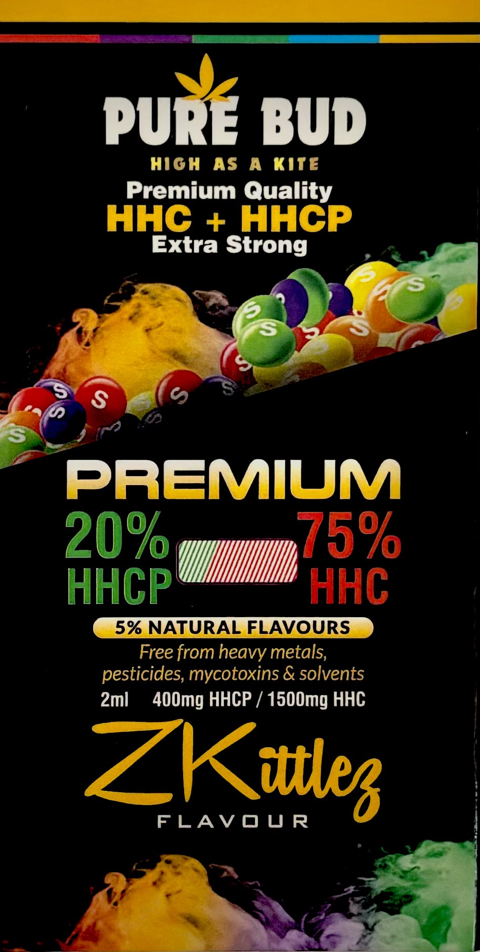 Pure Bud Skittles HHC+HHCP