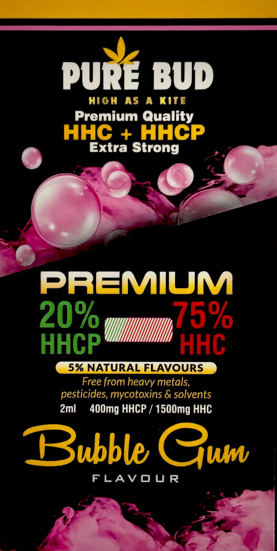 Pure Bud Bubblegum HHC+HHCP