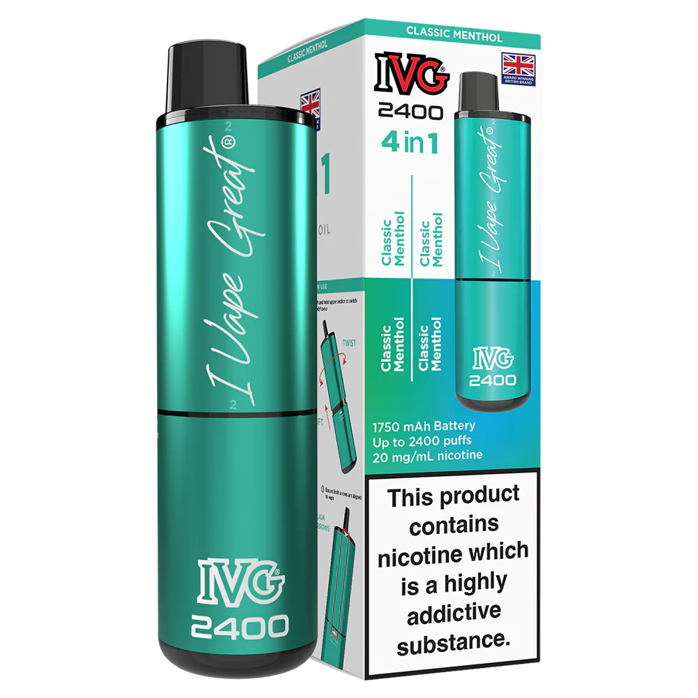 Ivg 2400 Classic menthol