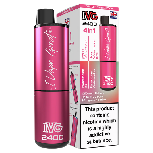 IVG 2400 Watermelon Edition (Pack Of 5)