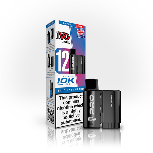 IVG PRO Blue Razz Retro Refill Pod