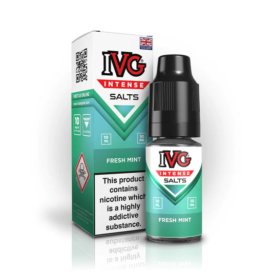 IVG Intense Salts – Fresh Mint (10 Pack)