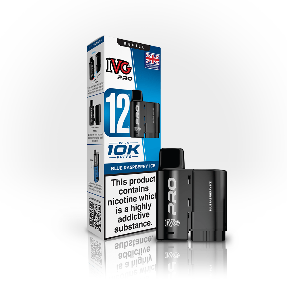 IVG PRO Blue Raspberry Ice Refill Pod