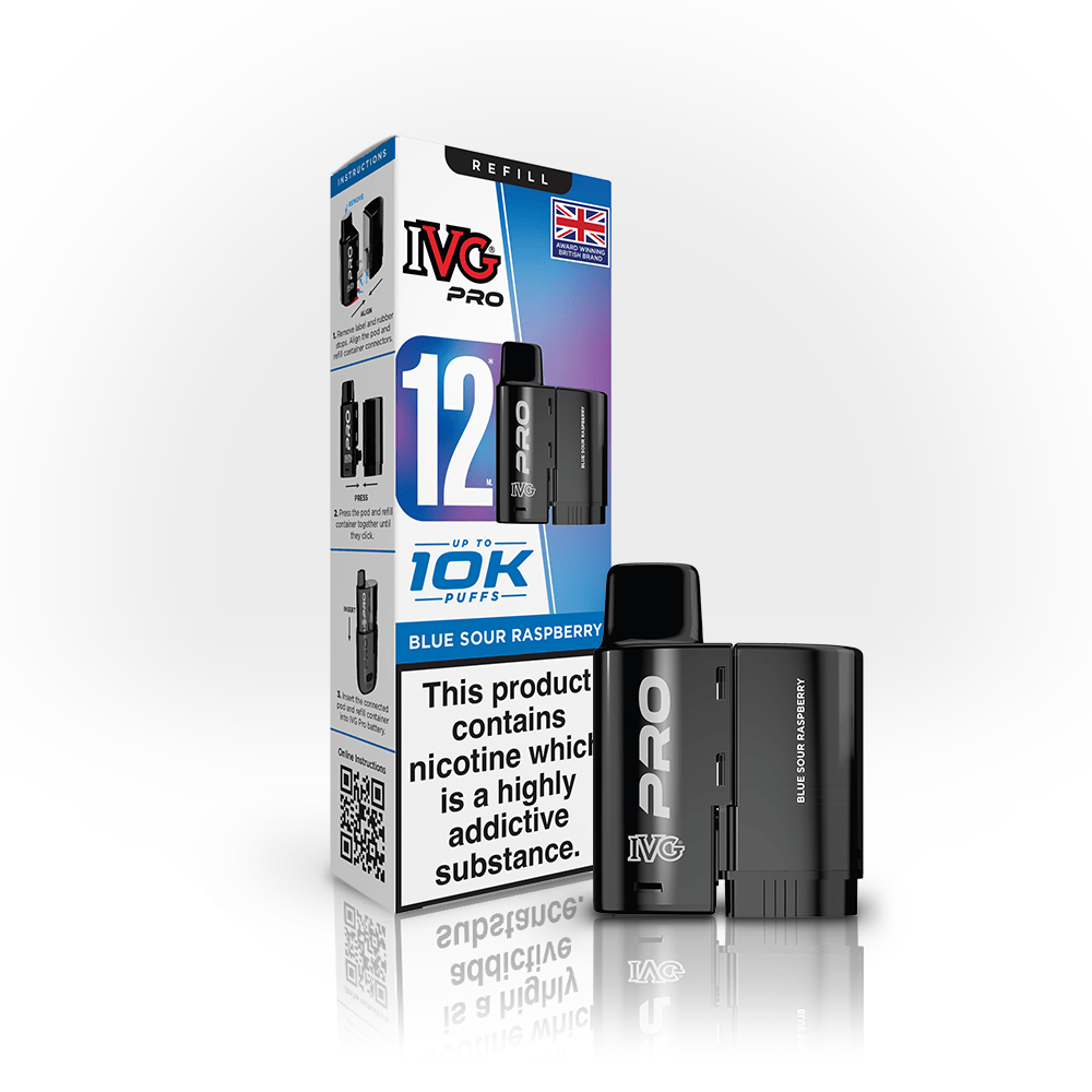 IVG PRO Blue Sour Raspberry Refill Pod