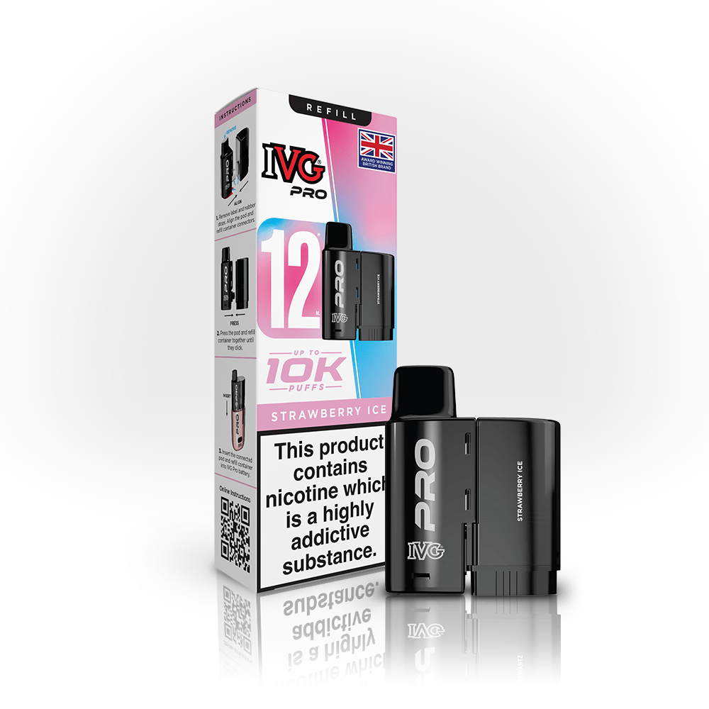IVG PRO Strawberry Ice Refill Pod