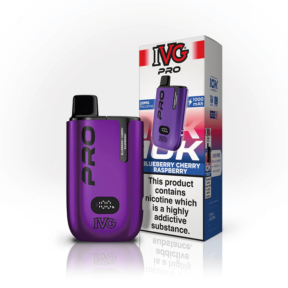 IVG Pro 10K Pods - Blueberry Cherry Raspberry