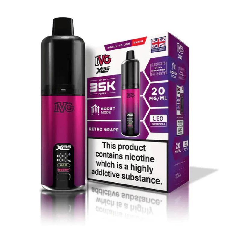 IVG XL 35K Retro Grape