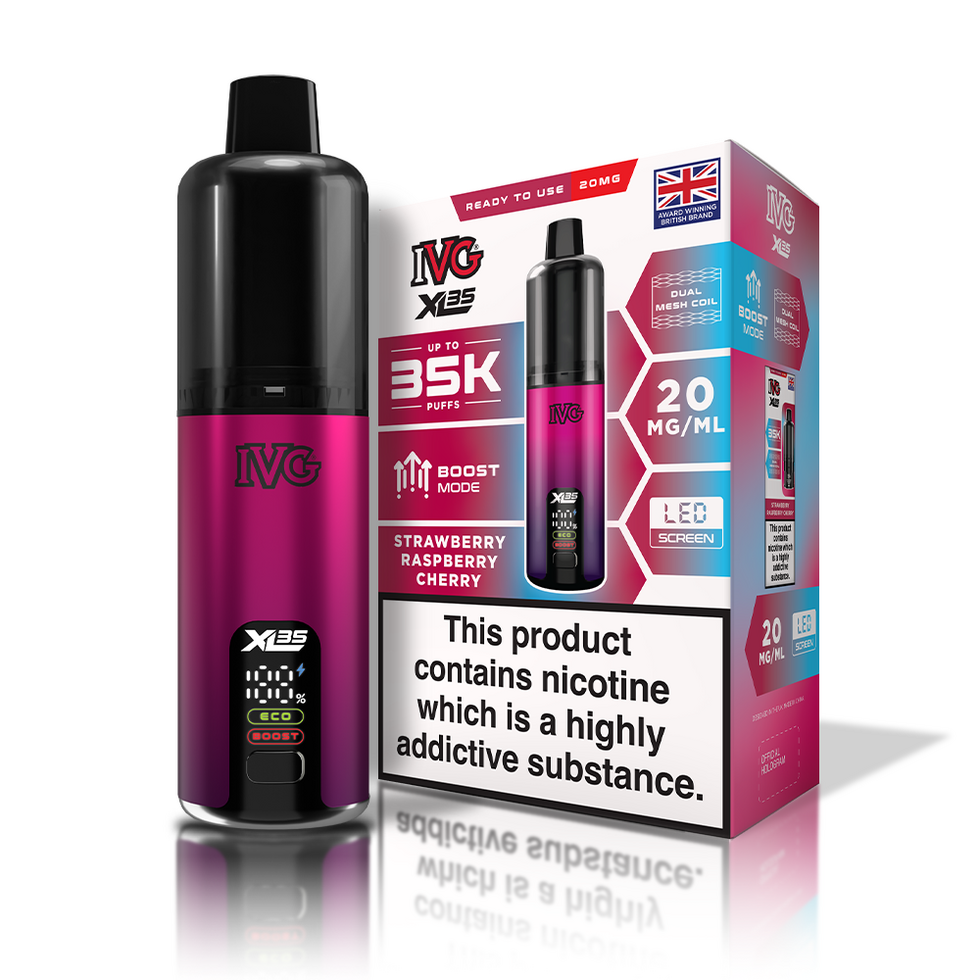 IVG XL 35K Strawberry Raspberry Cherry