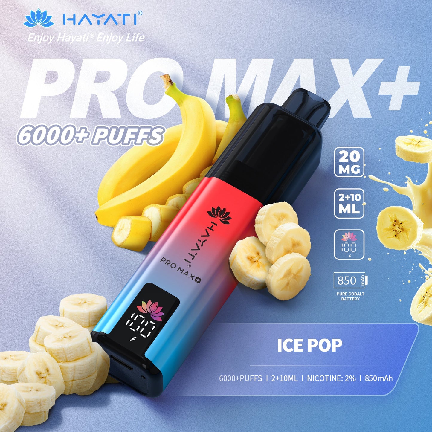 Hayati Pro Max+ 6000 Ice Pop