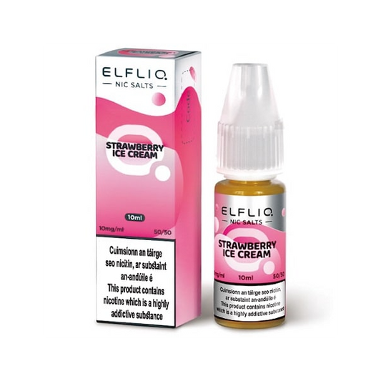 ElfLiq Strawberry Ice Cream 10ml