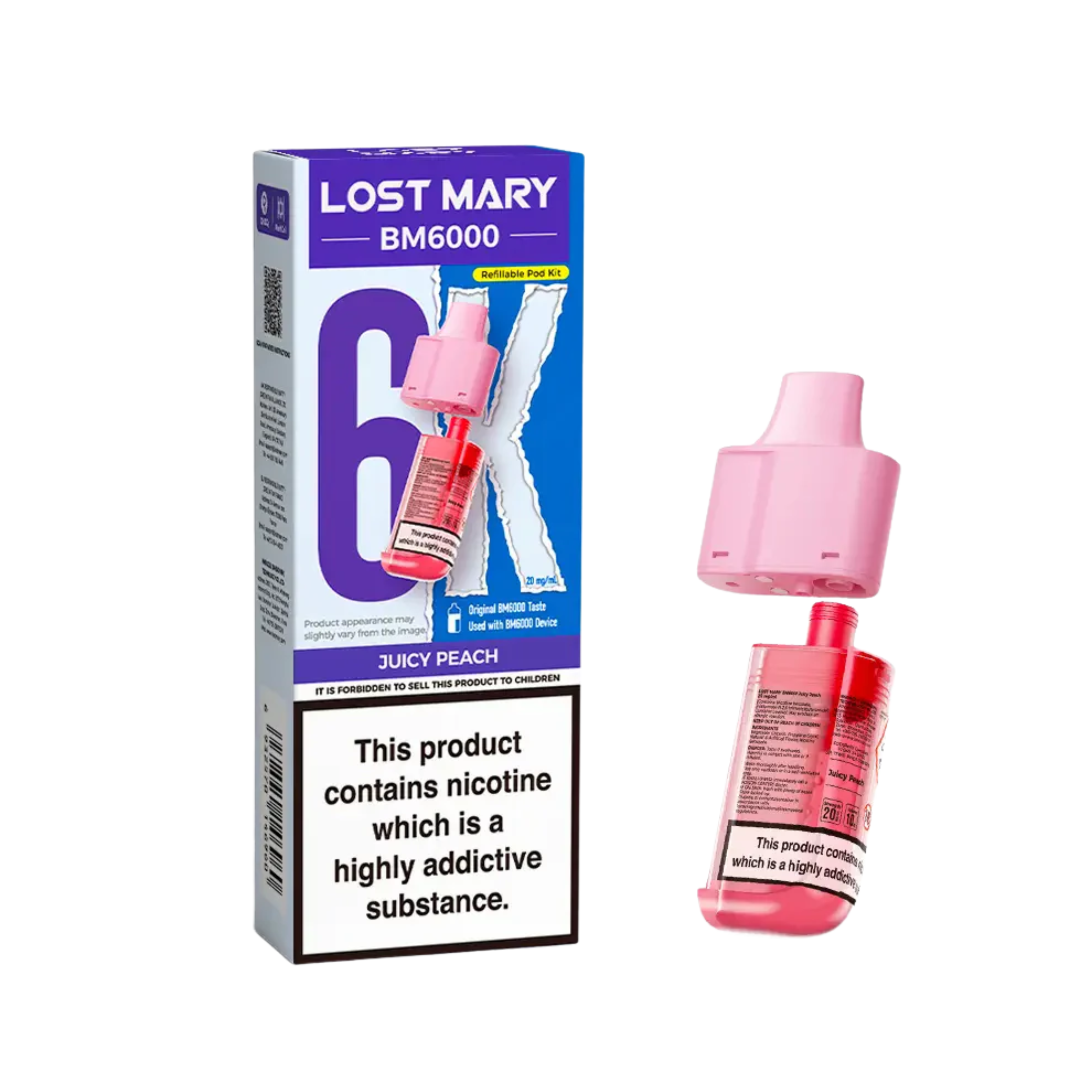 Lost Mary BM6000 Pod Juicy Peach