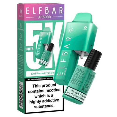 Kiwi Passionfruit Guava – ELFBAR AF5000 DISPOSABLE POD