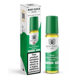 Kiwi Passionfruit Guava Nic Salt E-Liquid by Bar Juice 5000