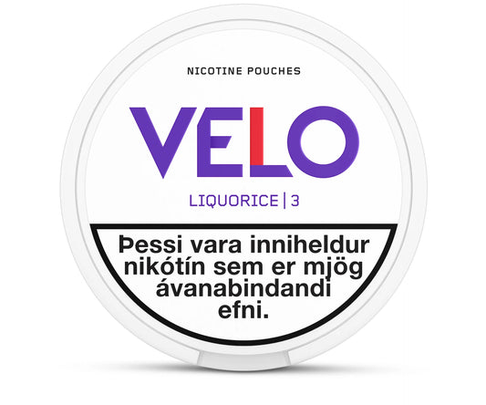 Velo Liquorice 3•