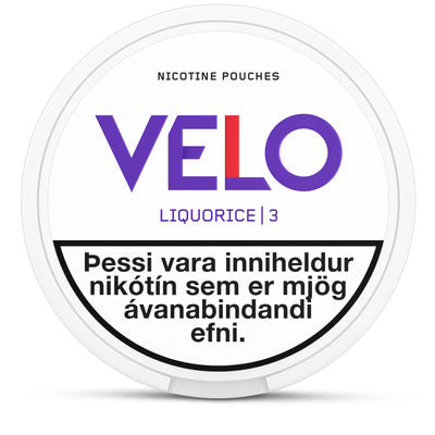 Velo Liquorice 3•
