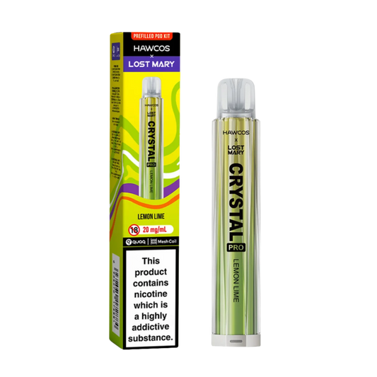 Lost Mary x Hawcos 600 Lemon Lime