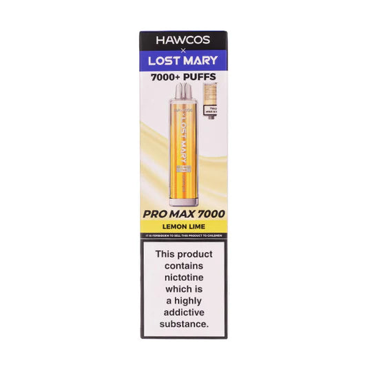 Lost Mary Pro-Max 7000 Lemon Lime  (Pack Of 10)