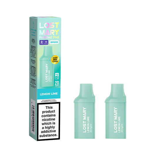 Lost Mary BM600 Lemon Lime (Pack of 10)