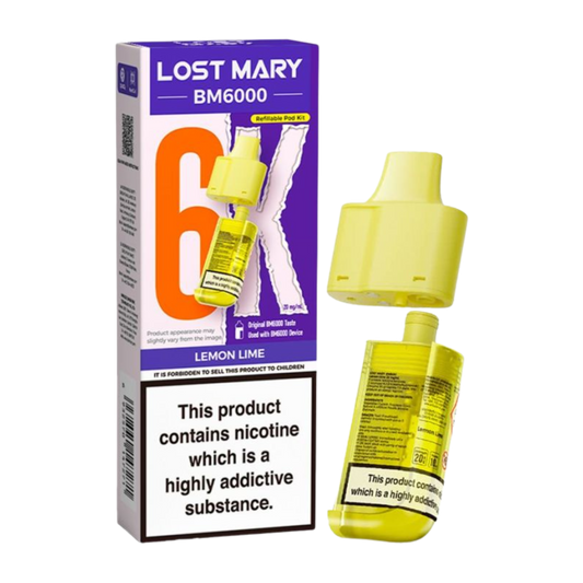 BM6000 Refill Pod Lemon Lime (Pack of 5)